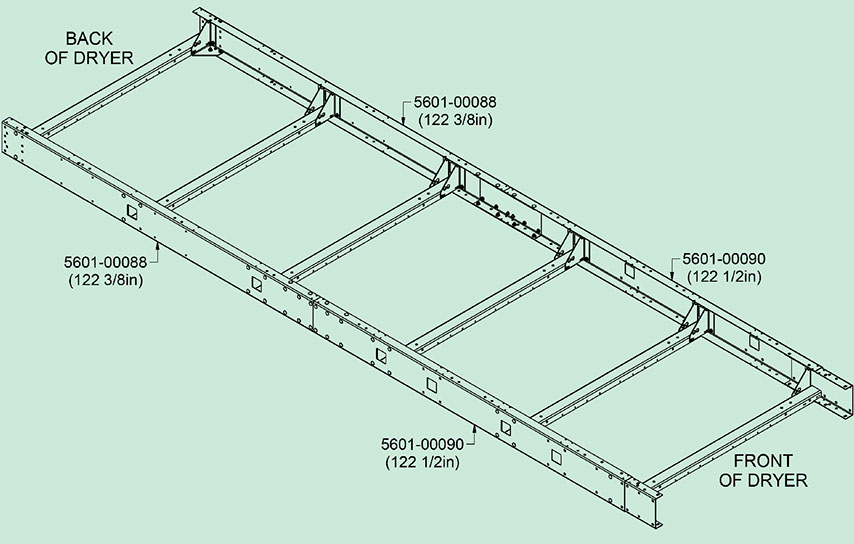 SQ0820 Base Frame Leg Kit